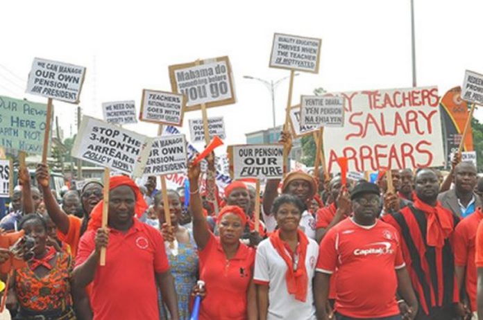 Teacher unions reject government’s call to suspend strike