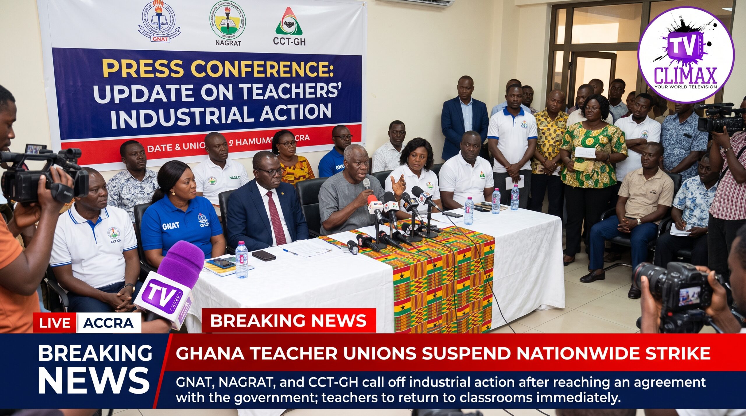 Teacher Unions Suspend Strike