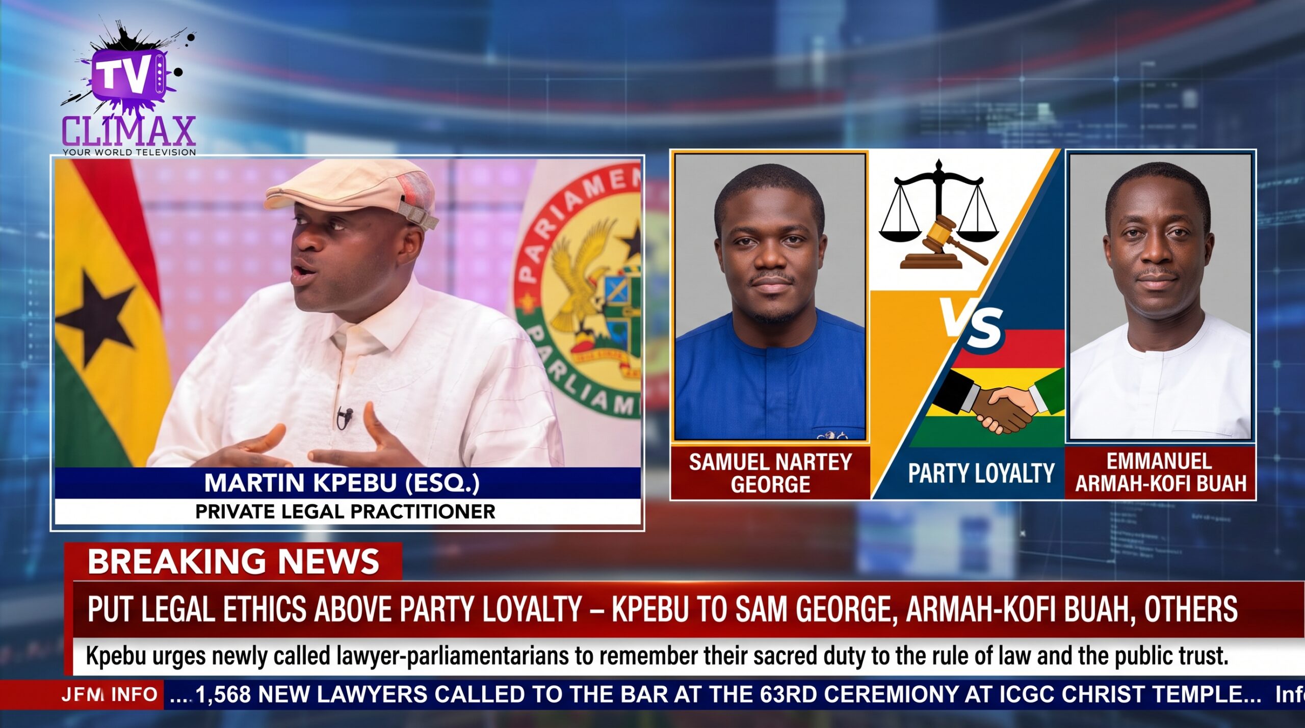 Put legal ethics above party loyalty – Kpebu to Sam George, Armah-Kofi Buah, others