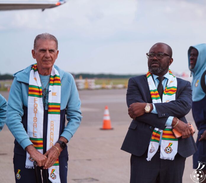 GFA, Carlos Queiroz mutually part ways after Black Stars’ poor start to 2027 AFCON qualifiers