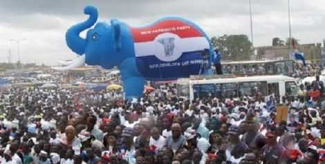 Kumasi Turns Red White And Blue As NPP Elects National Officers Tomorrow